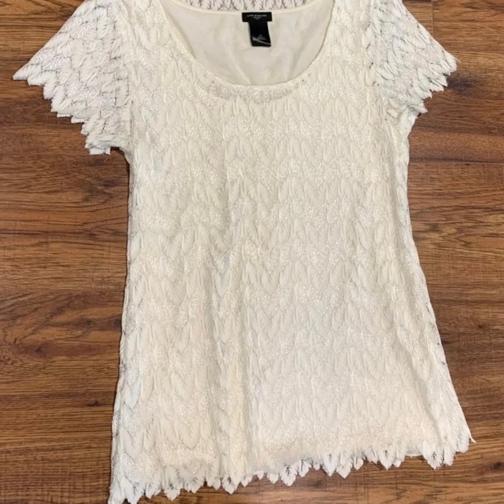 NWOT Ann Taylor Dressy Blouse size xs